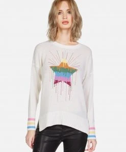 Lauren Moshi Vivian Dripping Heart Long Sleeve