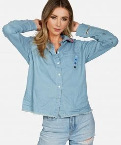 Lauren Moshi LAST CALL Solana Electric Evil Eye