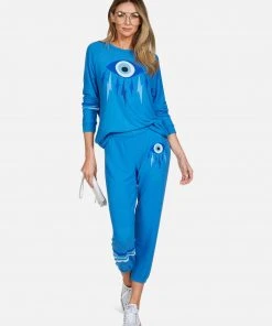 Lauren Moshi Bottoms Alana Electric Evil Eye 12 Lauren Moshi Bottoms Alana Electric Evil Eye