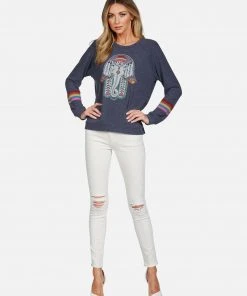 Lauren Moshi Long Sleeve Everly Elephant Hamsa