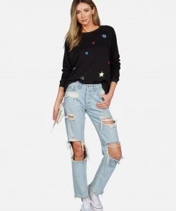 Lauren Moshi Noleta Evil Eye Elements Long Sleeve