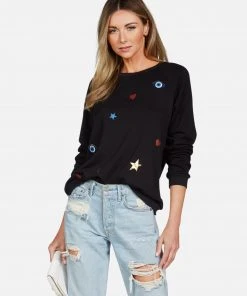 Lauren Moshi Noleta Evil Eye Elements Long Sleeve
