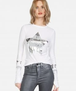 Lauren Moshi Mckinley Dripping Star Tops