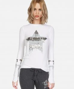 Lauren Moshi Mckinley Dripping Star Tops
