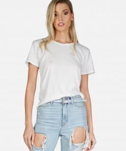 Lauren Moshi Short Sleeve Croft Happy Cloud Hamsa