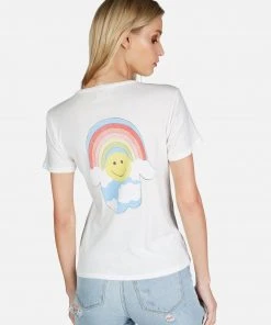 Lauren Moshi Short Sleeve Croft Happy Cloud Hamsa