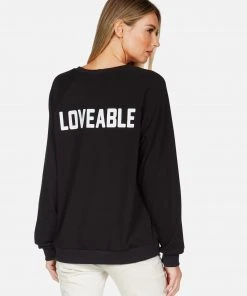 Lauren Moshi Long Sleeve Noleta Heart Teddy