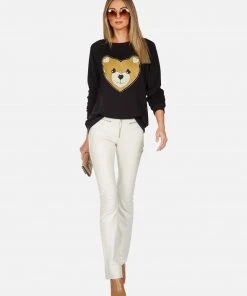 Lauren Moshi Long Sleeve Noleta Heart Teddy
