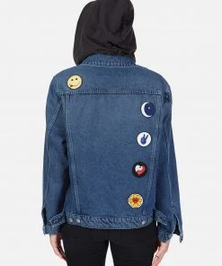 Lauren Moshi Stevie Hippie Peace Love Long Sleeve