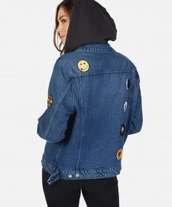 Lauren Moshi Stevie Hippie Peace Love Long Sleeve