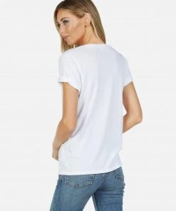 Lauren Moshi Short Sleeve Croft Moshi Lightning Skull