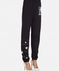 Lauren Moshi Brynn LA Peace Finger Bottoms