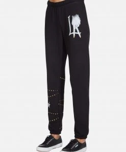 Lauren Moshi Brynn LA Peace Finger Bottoms