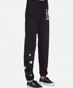 Lauren Moshi Brynn LA Peace Finger Bottoms