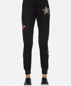 Lauren Moshi Bottoms Jess Leopard Star