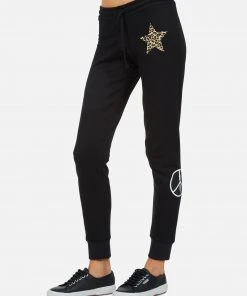 Lauren Moshi Bottoms Jess Leopard Star 9 Lauren Moshi Bottoms Jess Leopard Star