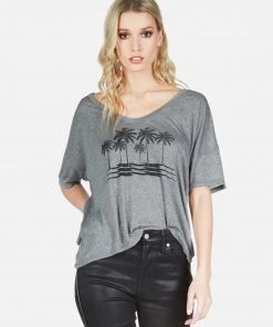 Lauren Moshi Brixton Lightning Palm Trees LAST CALL