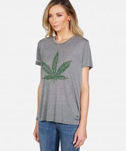 Lauren Moshi Capri Pot Leaf LAST CALL