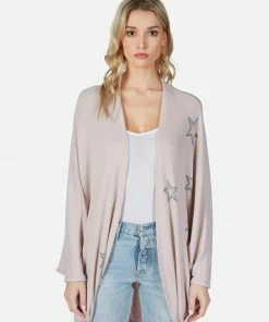 Lauren Moshi Tops Isla Rainbow Outline Stars