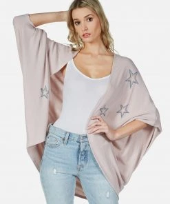 Lauren Moshi Tops Isla Rainbow Outline Stars