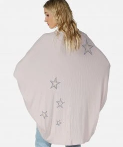 Lauren Moshi Tops Isla Rainbow Outline Stars