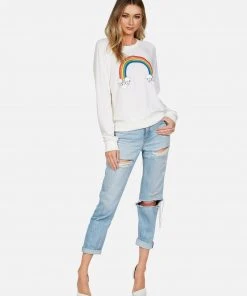 Lauren Moshi Monica Rainbow Skull Cloud