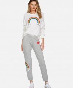 Lauren Moshi Monica Rainbow Skull Cloud