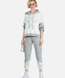 Lauren Moshi Ellie Rainbow Star Outline Outerwear