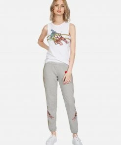 Lauren Moshi Tanks Ashlin Rainbow Tiger