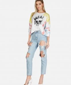 Lauren Moshi Lee Royal Skull LAST CALL