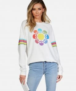Lauren Moshi Anela Skull Flower Long Sleeve