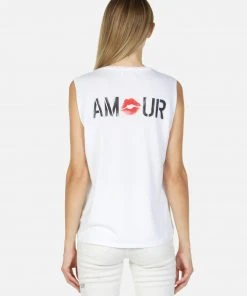 Lauren Moshi Kel Spray Kiss Tanks