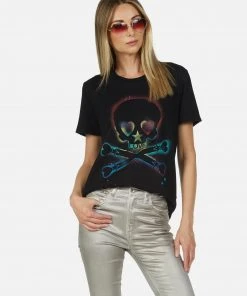 Lauren Moshi Wolf Spray Love Skull