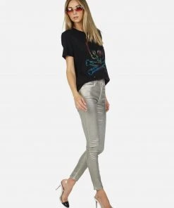 Lauren Moshi Wolf Spray Love Skull