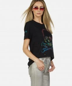 Lauren Moshi Wolf Spray Love Skull