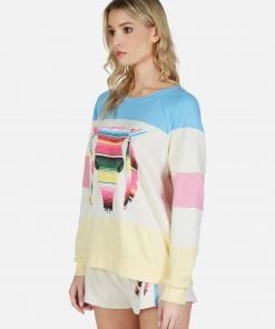 Lauren Moshi LAST CALL Erica Striped Bull