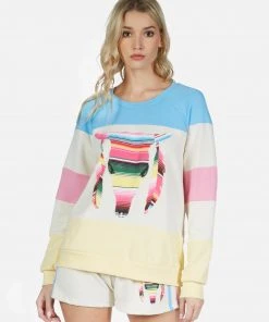 Lauren Moshi LAST CALL Erica Striped Bull