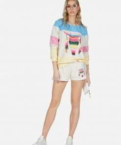 Lauren Moshi Shanda Striped Bull