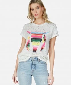 Lauren Moshi Bess Striped Bull LAST CALL