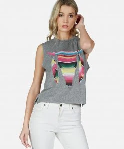 Lauren Moshi Kinzington Striped Bull