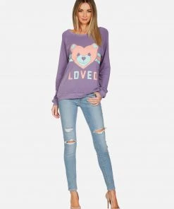 Lauren Moshi LAST CALL Noleta Striped Heart Teddy 13 Lauren Moshi LAST CALL Noleta Striped Heart Teddy