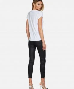 Lauren Moshi Croft Striped Mouth Kisses LAST CALL