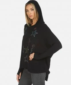 Lauren Moshi Long Sleeve Wilma Crystal Stars