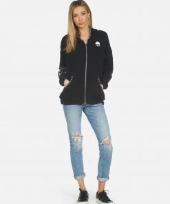 Lauren Moshi Hoodies Koa Music Skull