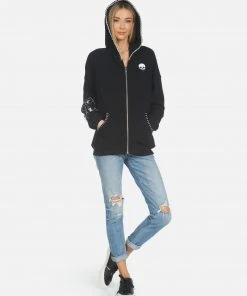 Lauren Moshi Hoodies Koa Music Skull