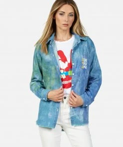 Lauren Moshi X Woodstock Long Sleeve Sloane Woodstock Peace