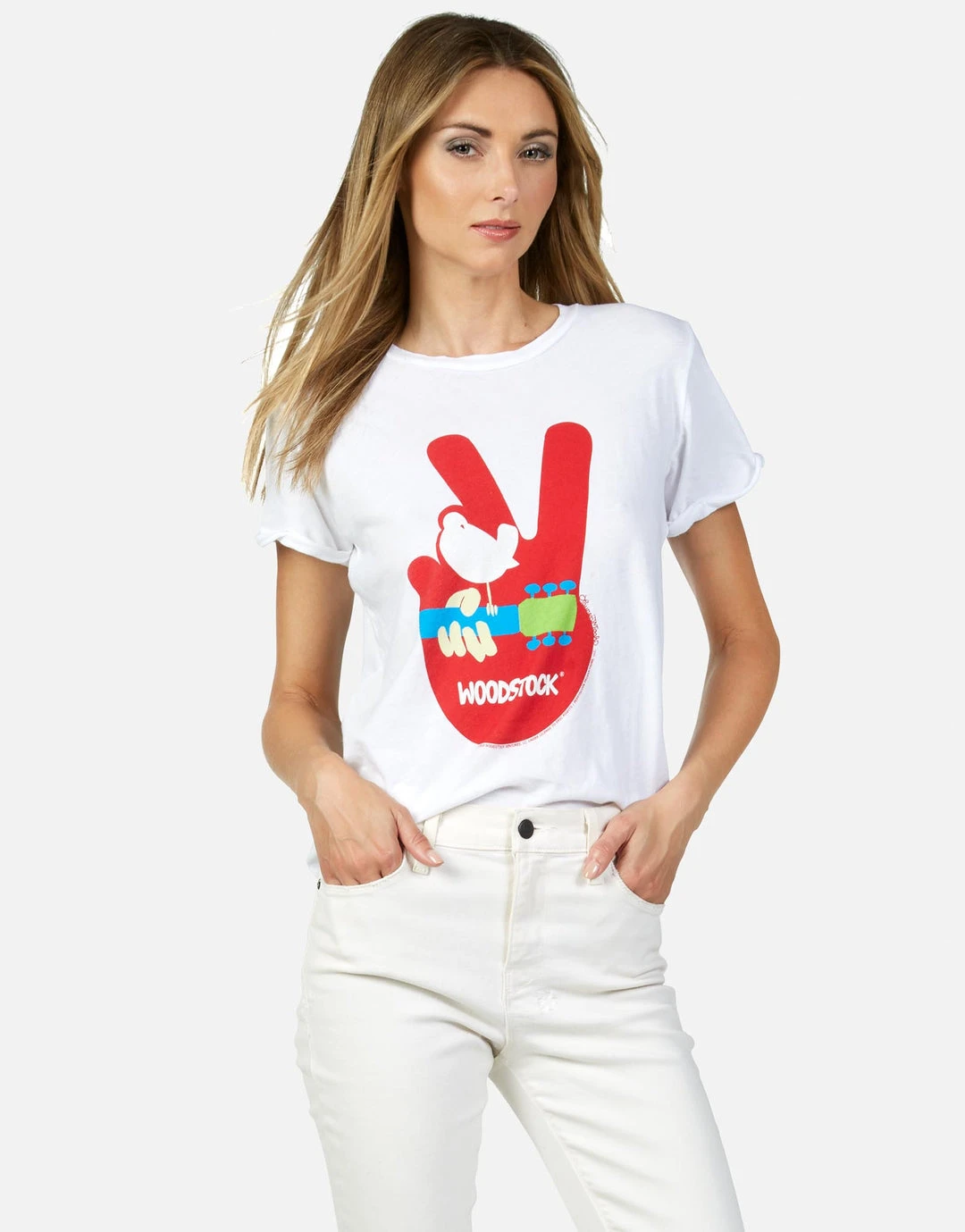 Lauren Moshi X Woodstock Edda Woodstock Peace Short Sleeve 1 Lauren Moshi X Woodstock Edda Woodstock Peace Short Sleeve