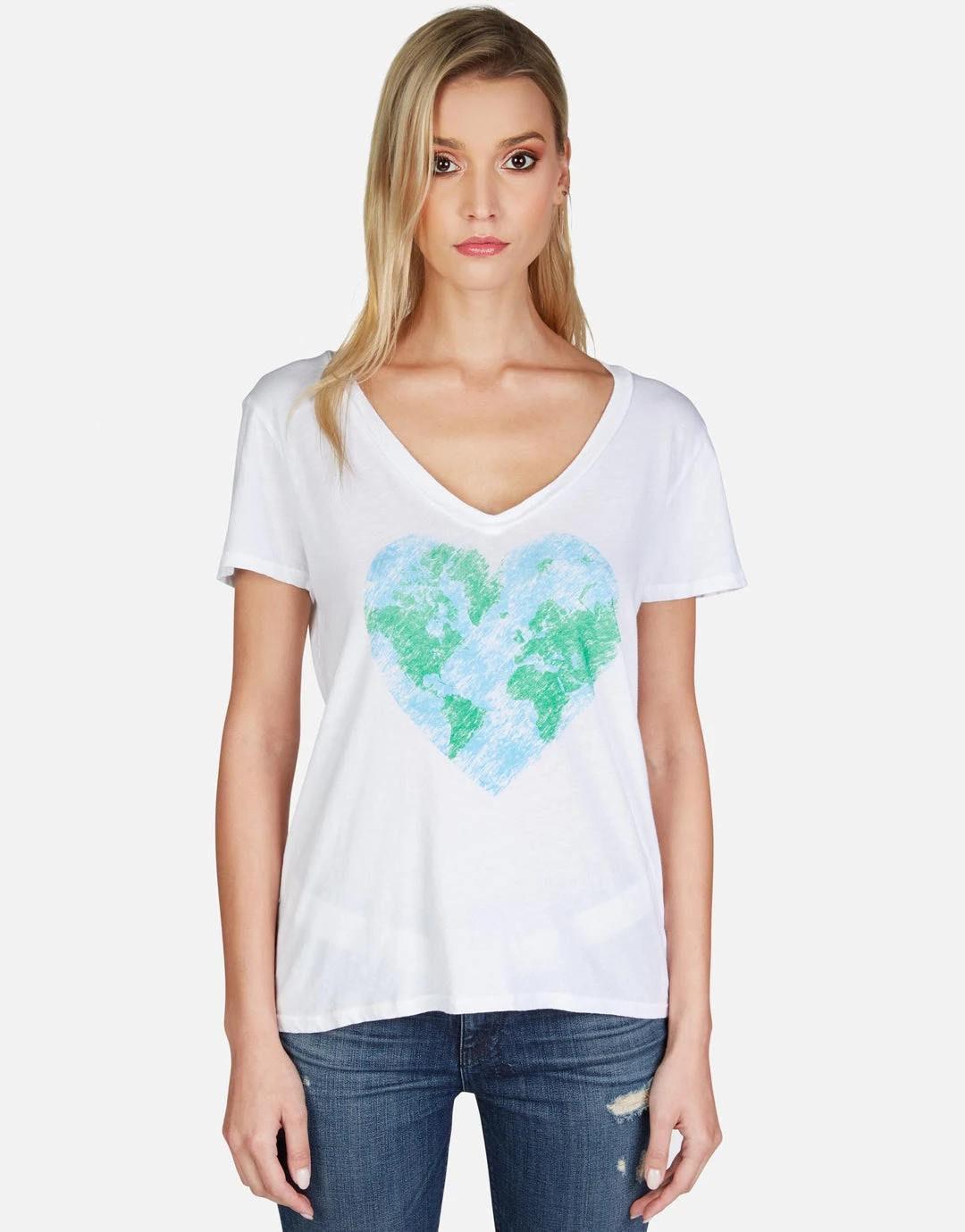 Lauren Moshi Short Sleeve Cruz World Love 5 Lauren Moshi Short Sleeve Cruz World Love