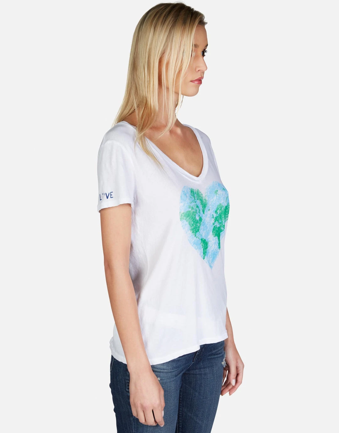 Lauren Moshi Short Sleeve Cruz World Love 7 Lauren Moshi Short Sleeve Cruz World Love