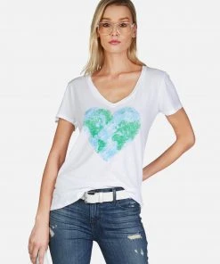 Lauren Moshi Short Sleeve Cruz World Love 11 Lauren Moshi Short Sleeve Cruz World Love